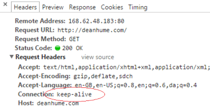 HTTP Keep-alive Explained